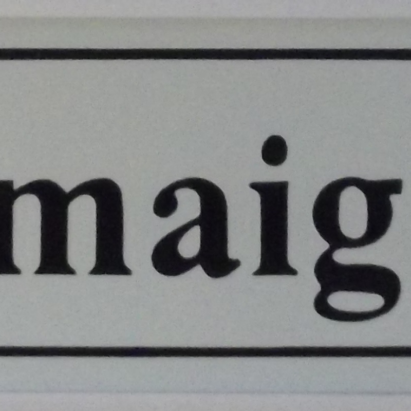 Straatnaambord I like met eigen tekst